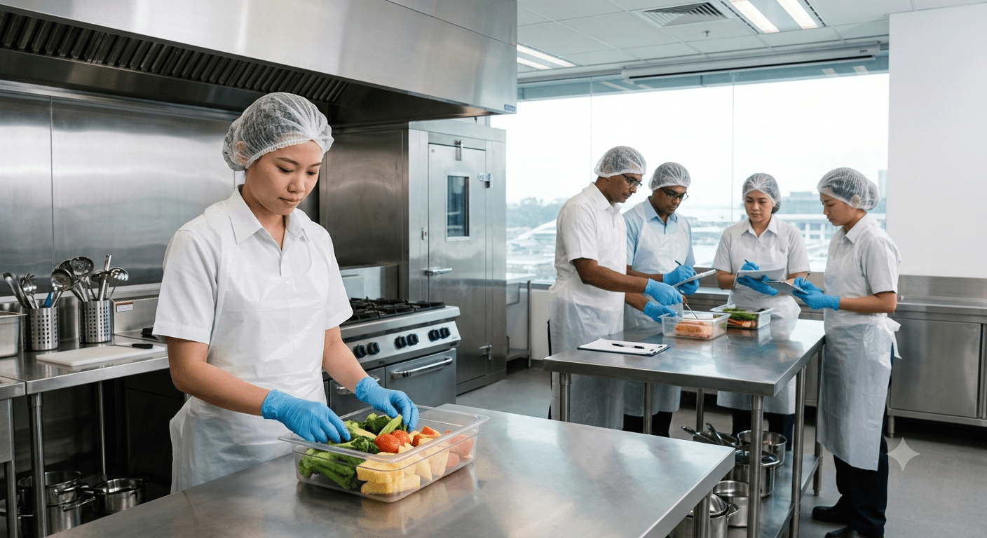 Food Safety Hero Section Home Page